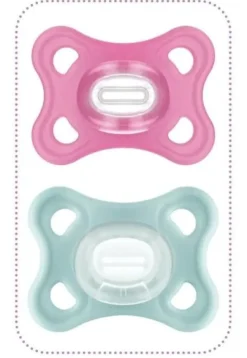 Sucette Comfort silicone 2-6mois Mam - boîte de 2 sucettes