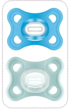 Sucette Comfort silicone 2-6mois Mam - boîte de 2 sucettes