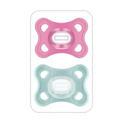 Sucette Comfort silicone 2-6mois Mam - boîte de 2 sucettes