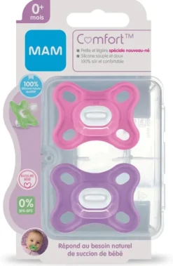 Sucette Comfort spéciale nouveau-né Mam