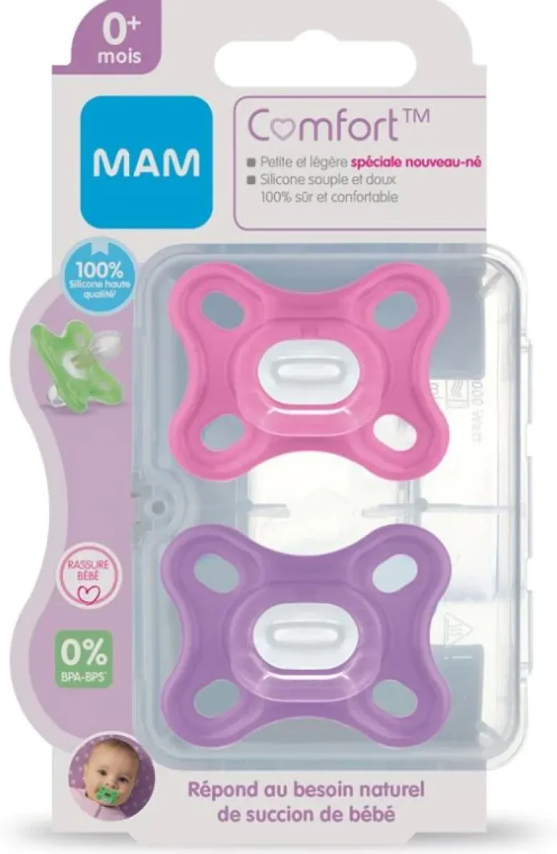 Sucette Comfort spéciale nouveau-né Mam