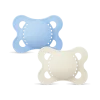Sucette original silicone 2-6 mois Mam - boite de 2 sucettes - bleu