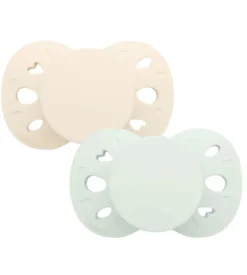 Sucettes anatomique 6-18 mois unies Biolane - lot de 2 sucettes