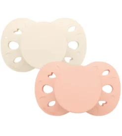 Sucettes anatomique 6-18 mois unies Biolane - lot de 2 sucettes
