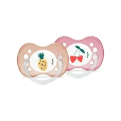 Sucettes anatomiques en silicone 6 mois et plus Dodie - 2 sucettes