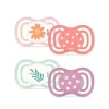 Sucettes anatomiques F2 extra fine jour nuit +6mois Dodie - 2 sucettes