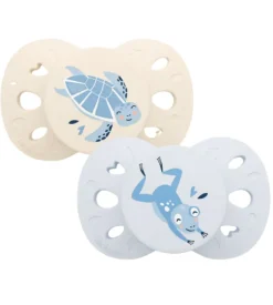 Sucettes anatomiques 0-6 mois animaux Biolane - lot de 2 sucettes