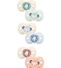 Sucettes anatomiques 6-18 mois animaux Biolane - lot de 2 sucettes