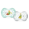 Sucettes anatomiques 0-6 mois édition limitée Le Petit Prince Dodie - lot de 2 sucettes