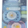 Sucettes anatomiques +6 mois spéciales nuit Dodie - lot de 2 sucettes