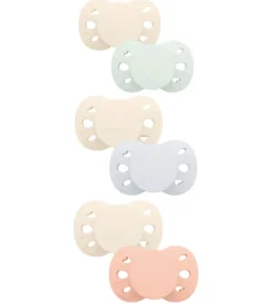 Sucettes anatomiques 0-6 mois unies Biolane - lot de 2 sucettes