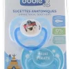 Sucettes anatomiques silicone +6 mois Dodie - 2 sucettes