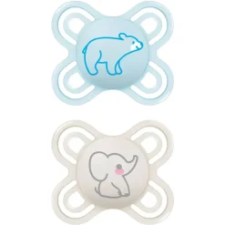 Sucettes perfect naissance 0-2 mois Mam - boite de 2 sucettes