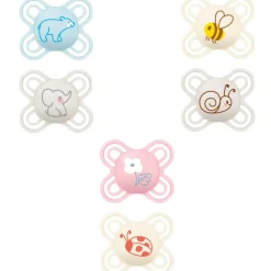 Sucettes perfect naissance 0-2 mois Mam - boite de 2 sucettes