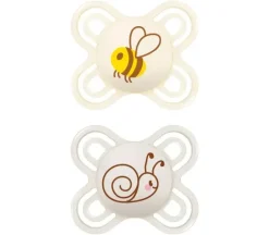 Sucettes perfect naissance 0-2 mois Mam - boite de 2 sucettes
