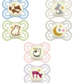 Sucettes Perfect nuit 2-6 mois Mam - boite de 2 sucettes