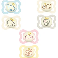 Sucette Supreme nuit 2-6 mois MAM - boîte de 2 sucettes