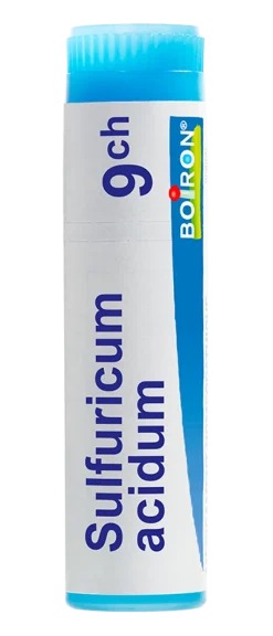 SULFURICUM ACIDUM globules Boiron - dose 1 g