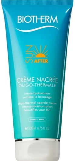 Sun After Crème nacrée oligo-thermale Biotherm - tube de 200 ml
