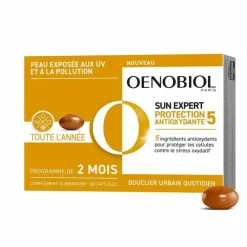 Sun Expert protection antioxydante Oenobiol - boite de 60 capsules