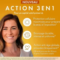 Sun Expert Préparateur solaire 3 en 1 Oenobiol - lot de 2 boîtes de 30 capsules