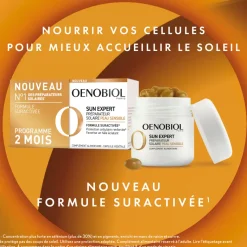 Sun Expert Préparateur solaire peau sensible Oenobiol
