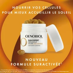 Sun Expert Préparateur solaire peau sensible Oenobiol