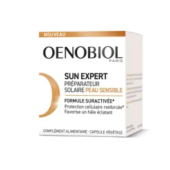 Sun Expert Préparateur solaire peau sensible Oenobiol