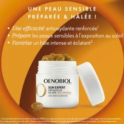 Sun Expert Préparateur solaire peau sensible Oenobiol