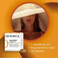 Sun Expert Préparateur solaire peau sensible Oenobiol