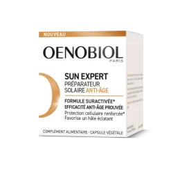 Sun Expert Préparateur solaire anti-âge Oenobiol