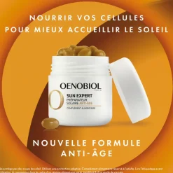 Sun Expert Préparateur solaire anti-âge Oenobiol