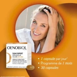 Sun Expert Préparateur solaire anti-âge Oenobiol