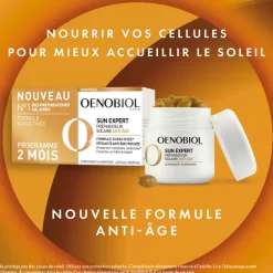 Sun Expert Préparateur solaire anti-âge Oenobiol