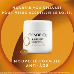 Sun Expert Préparateur solaire anti-âge Oenobiol