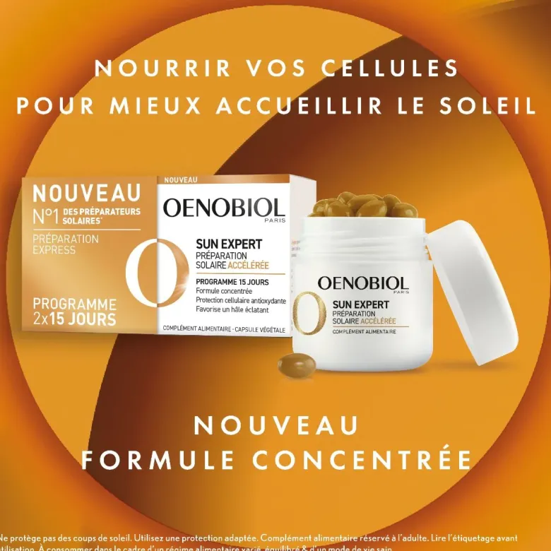 Sun expert Préparation solaire accélérée Oenobiol