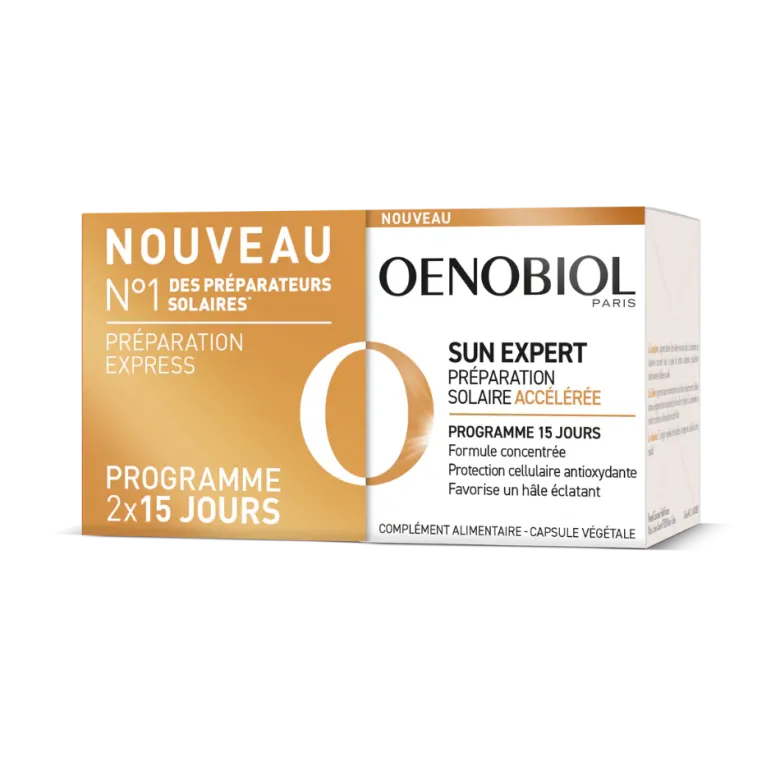 Sun expert Préparation solaire accélérée Oenobiol
