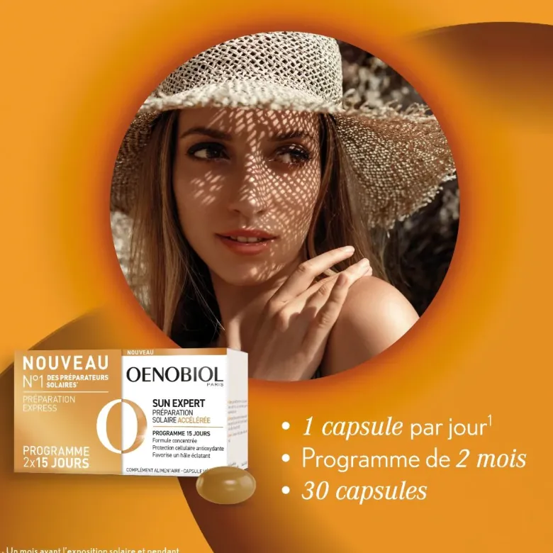 Sun expert Préparation solaire accélérée Oenobiol