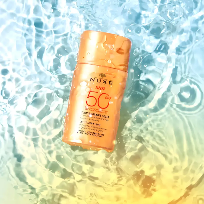 Sun fluide léger haute protection SPF50 Nuxe - flacon de 50 ml