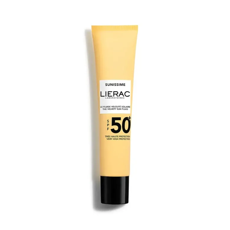 Sunissime fluide velouté solaire SPF50+ Lierac - tube de 40ml