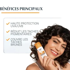 Sun Pigment Control Gel-crème teinté médium SPF 50+ Eucerin - flacon-pompe de 50ml