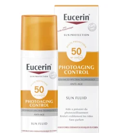 Sun Protection photoaging control fluid SPF 50 Eucerin - flacon pompe de 50 ml