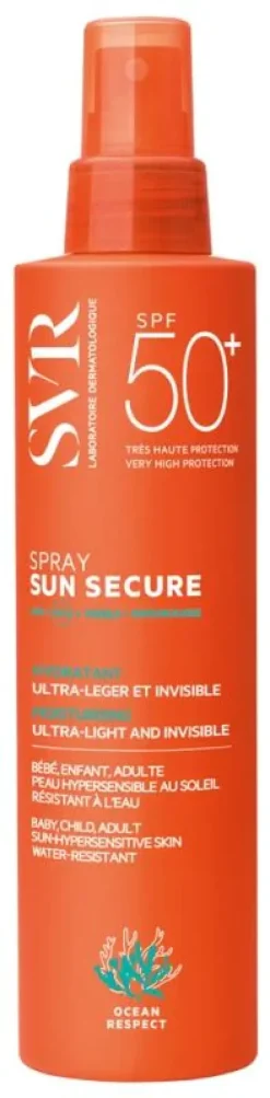 Sun Secure Spray SPF50+ hydratant SVR – 200 ml