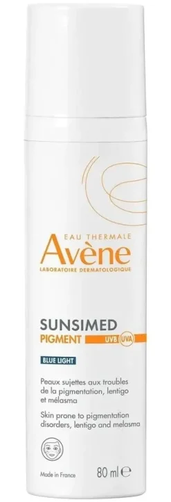 Sunsimed Pigment SPF50+ Avène - flacon-pompe de 80ml