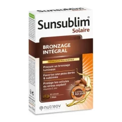 Sunsublim bronzage intégral Nutreov