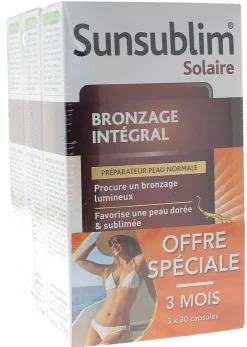 Sunsublim bronzage intégral Nutreov