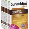 Sunsublim solaire bronzage peau claire Nutreov - 3 boites de 28 gélules