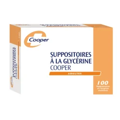 Suppositoires à la glycérine Cooper adultes – 100 récipient multidose