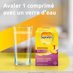 Supradyn Intensia à avaler Vitamines, Minéraux et Fer 30 comprimés Réduit la fatigue