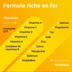 Supradyn Intensia Vitamines, Minéraux et Fer effervescent 30 comprimés Réduit la fatigue